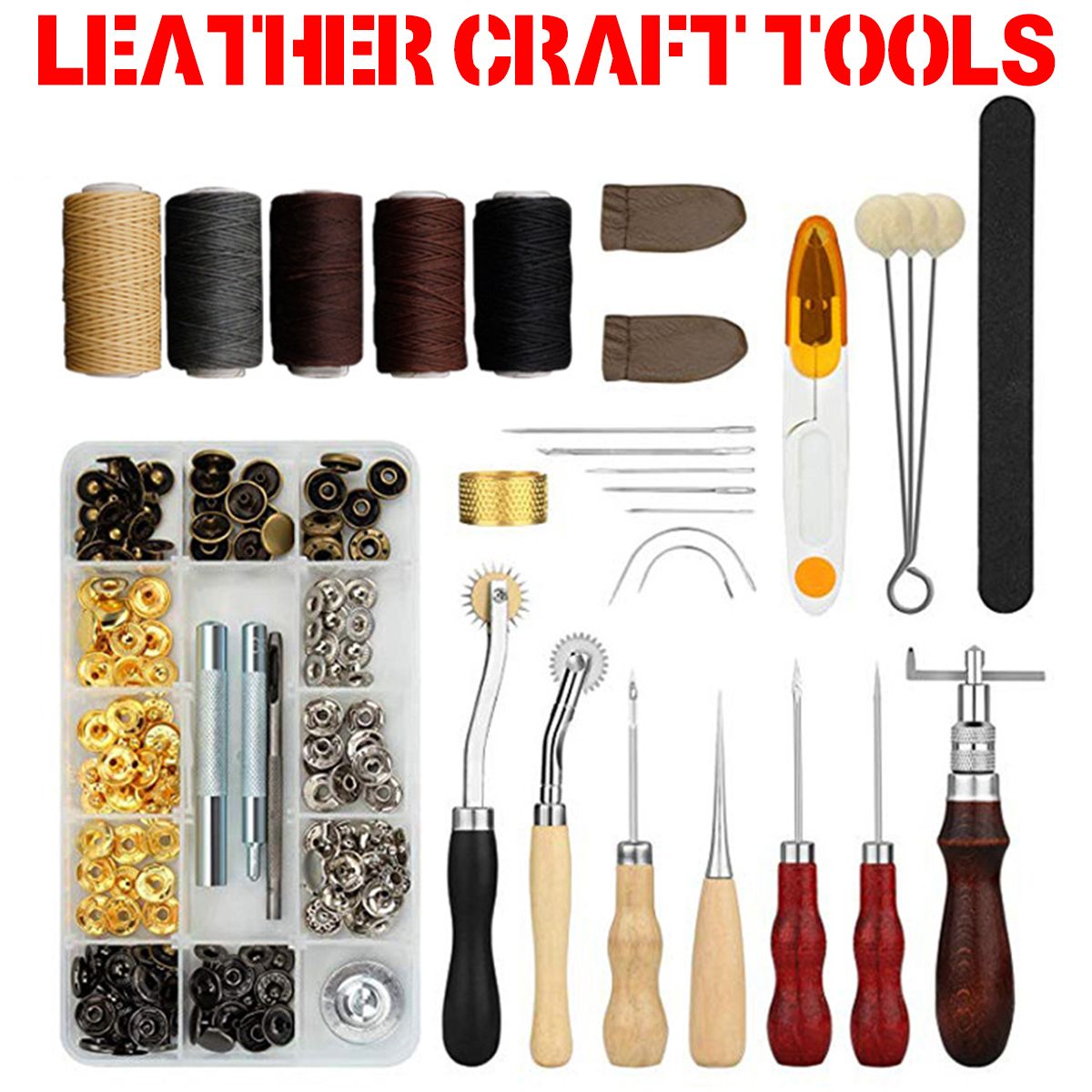 Leather-Craft-Tools-Kit-Hand-Sewing-Stitching-Punch-Carving-Saddle-Rivets-Tool-1626103