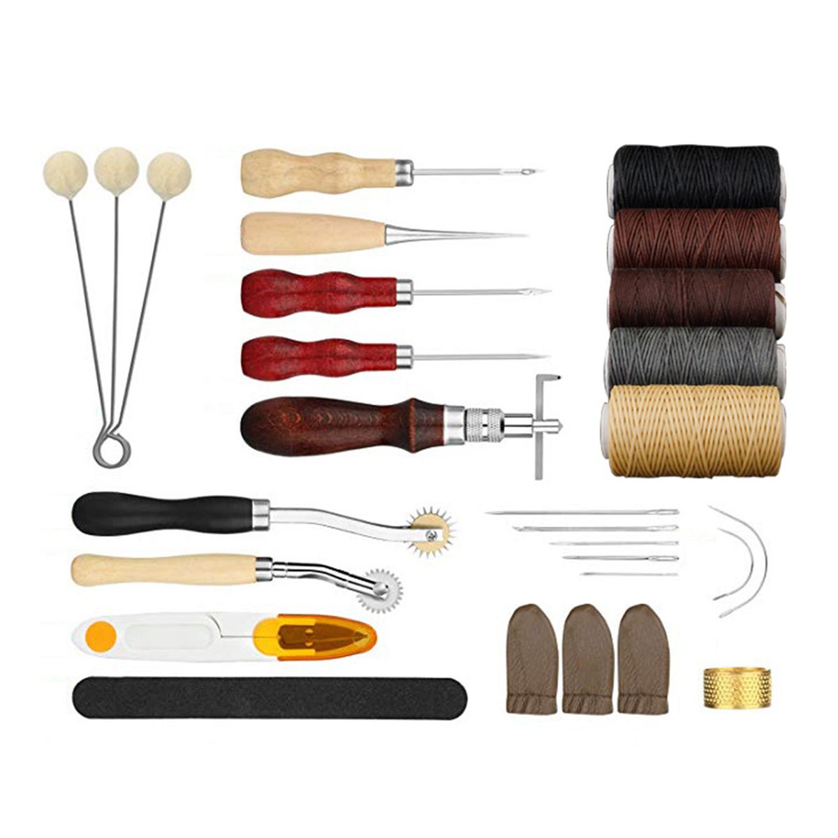 Leather-Craft-Tools-Kit-Hand-Sewing-Stitching-Punch-Carving-Saddle-Rivets-Tool-1626103
