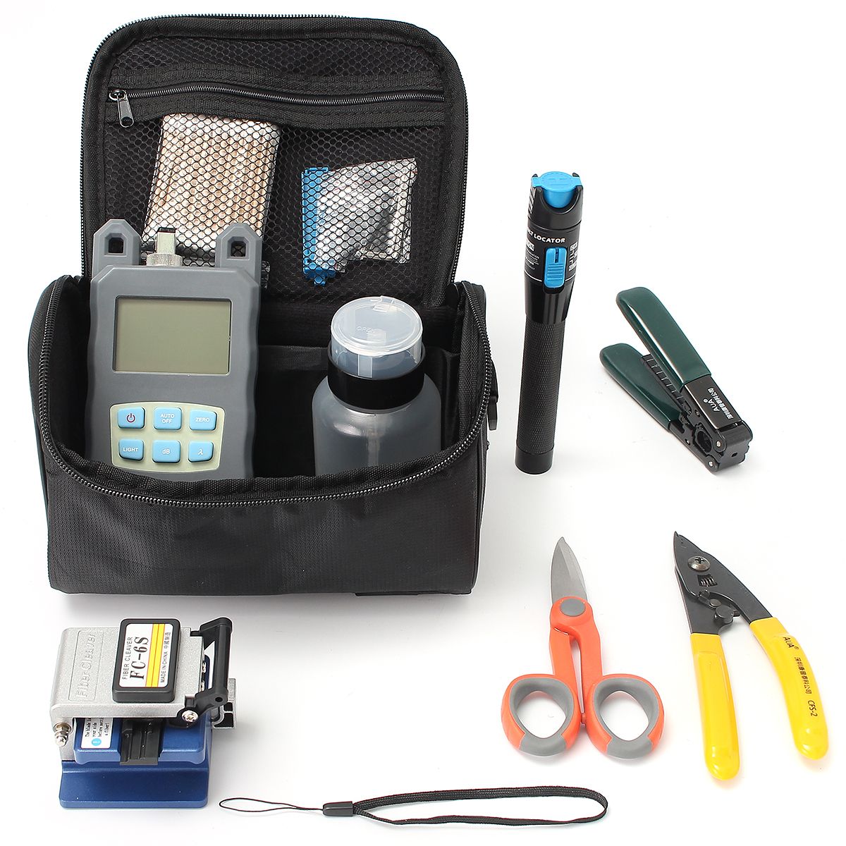 LiteArk-TK16-11-IN-1-Fiber-Optic-FTTH-Tools-Kit-Power-Meter-FC-6S-Fiber-Cleaver-1308857