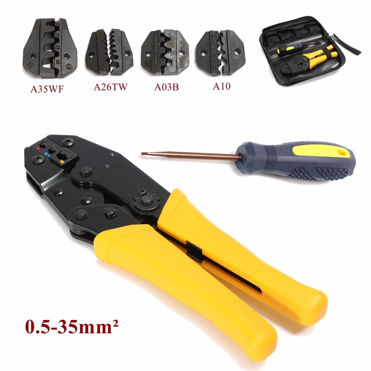 WXK-30JN-Insulated-Terminals-Ferrules-Crimping-Plier-Ratcheting-Crimper-Tool-with-5-Interchangeable--1126233