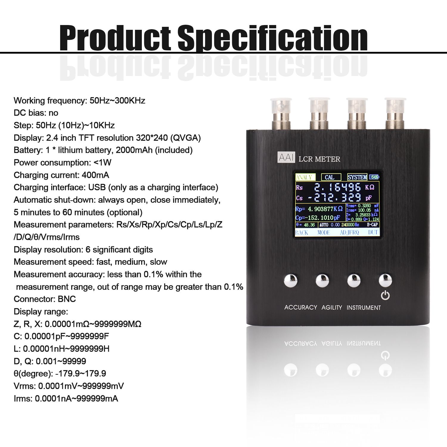 50-300KHz-Handheld-Impedance-Tester-Bridge-LCR-Digital-Resistance-Measurement-Capacitance-Adjustable-1738414