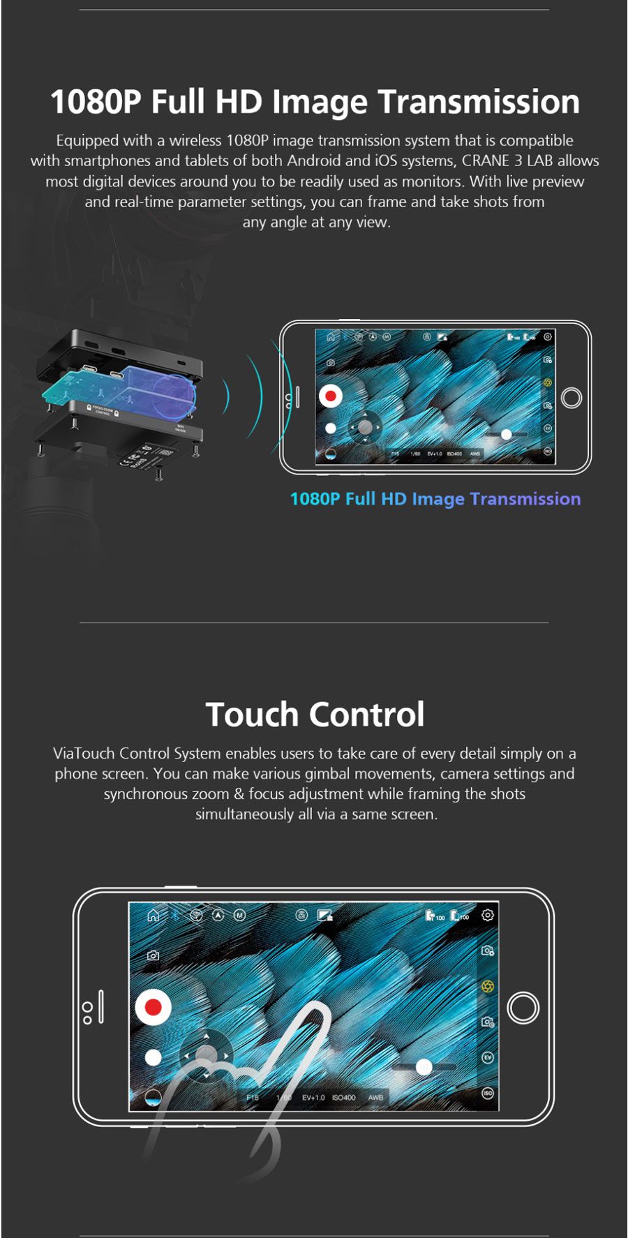 ZHIYUN-Crane-3-LAB-Creator-3-Axis-Handheld-Wireless-1080P-FHD-Image-Transmission-Gimbal-Stabilizer-f-1594654