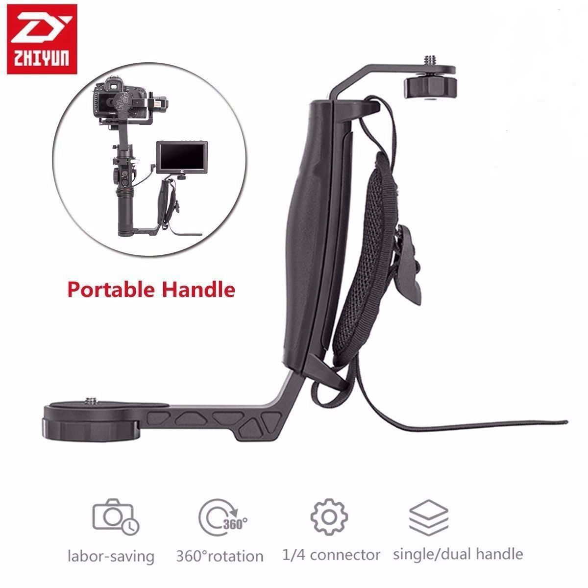 Zhiyun-Transmount-Mini-Dual-Grip-L-Bracket-for-Mounting-LED-Light-Microphone-Monitor-for-Zhiyun-Cran-1679525
