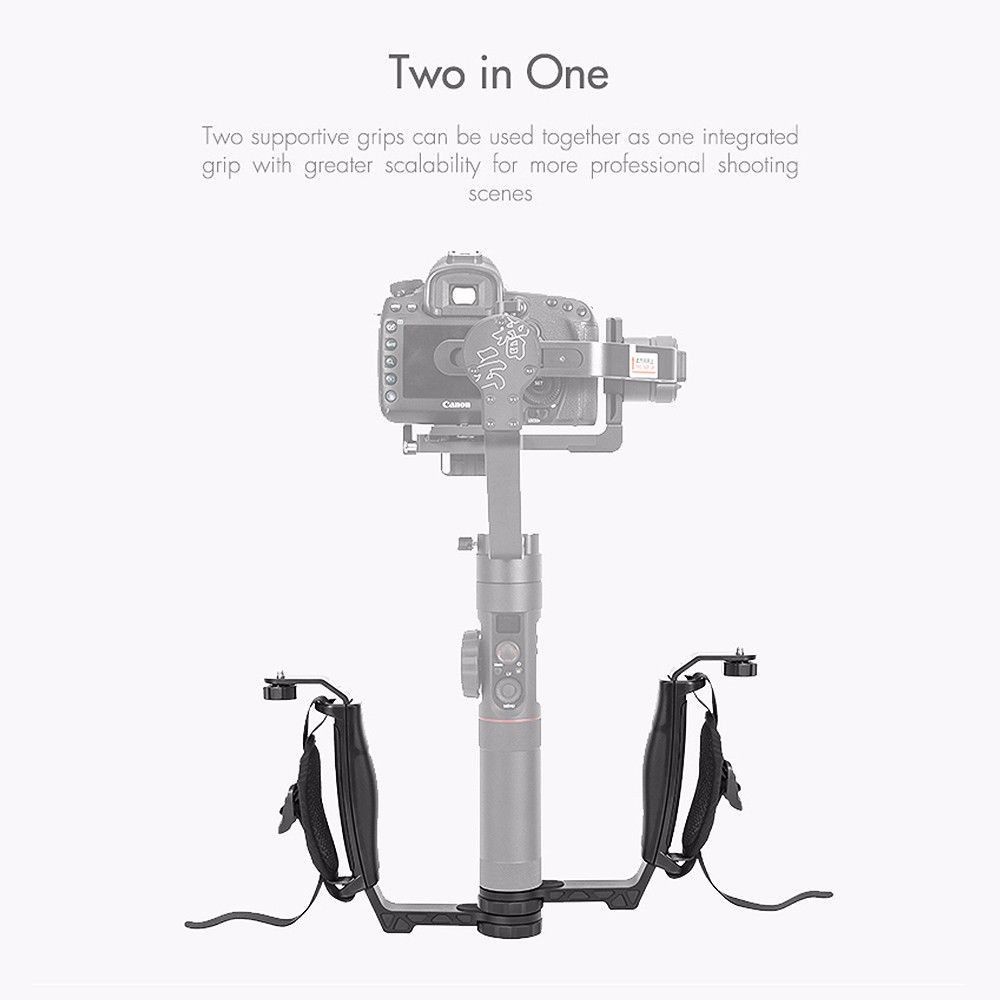 Zhiyun-Transmount-Mini-Dual-Grip-L-Bracket-for-Mounting-LED-Light-Microphone-Monitor-for-Zhiyun-Cran-1679525