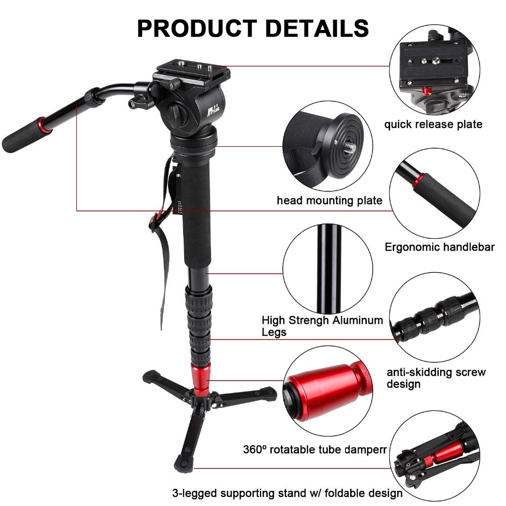 JIEYANG-JY-0506-JY0506B-Aluminum-Monopod-Tripod-with-Tripod-Head-4KG-Max-Load-160cm-1566372