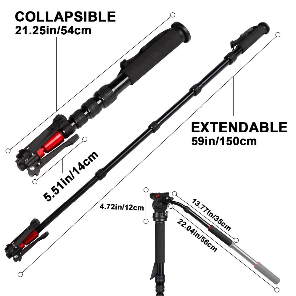 JIEYANG-JY-0506-JY0506B-Aluminum-Monopod-Tripod-with-Tripod-Head-4KG-Max-Load-160cm-1566372