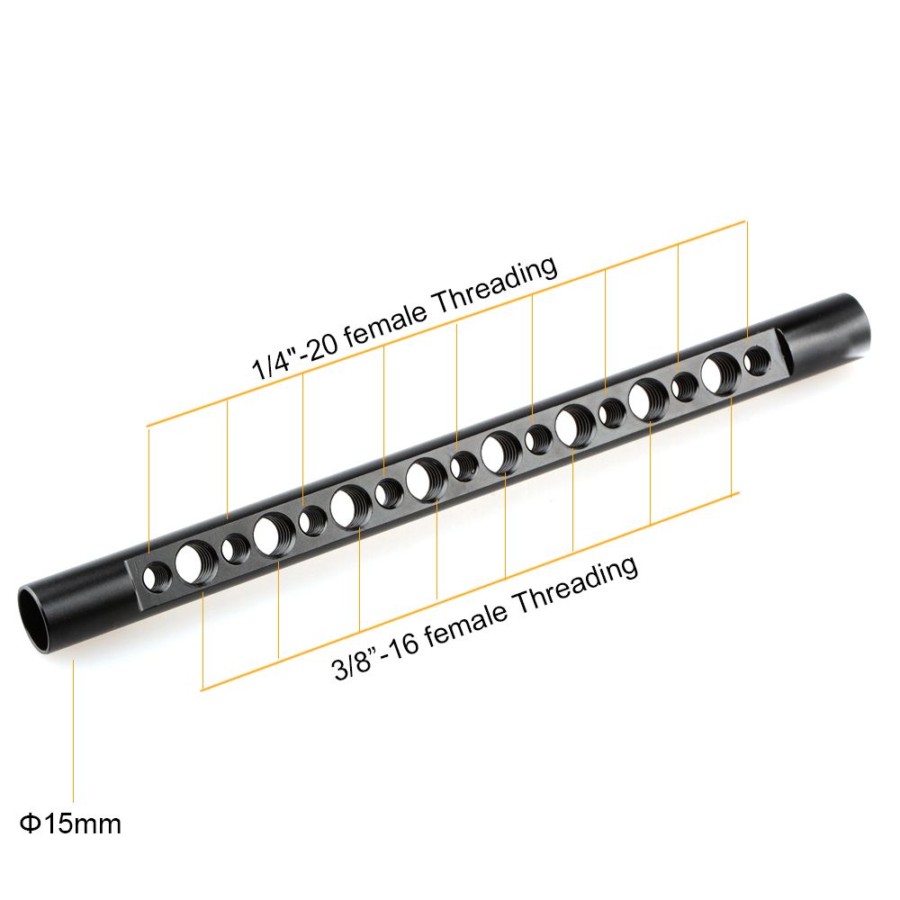 KEMO-C1557-20CM-Aluminum-Alloy-Cheese-Tube-Pipe-for-Camera-Stabilizer-Cage-Rig-1433539