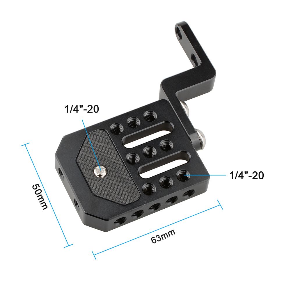 KEMO-C1851-Aluminum-Alloy-Extension-Cheese-Plate-for-Camera-Stabilizer-Cage-1433931