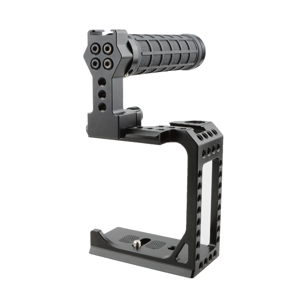 KEMO-C1865-C-Cage-Rig-Stabilizer-with-Cheese-Pipe-Handle-for-Sony-A7-A7S-A7RII-A7SII-A9-DSLR-Camera--1445326