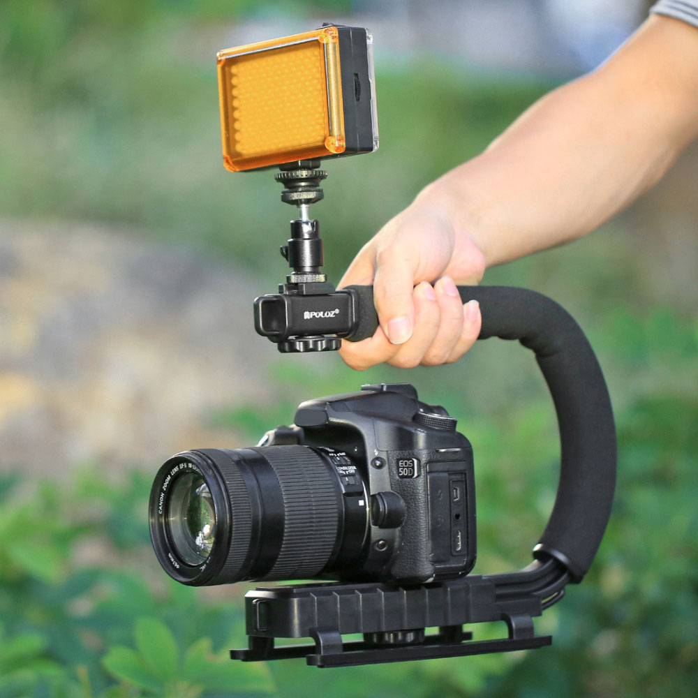 PULUZ-PKT3012-C-Shape-Stabilizer-Video-Light-Mini-Tripod-Ball-Head-Kit-for-DSLR-Action-Sports-Camera-1578143