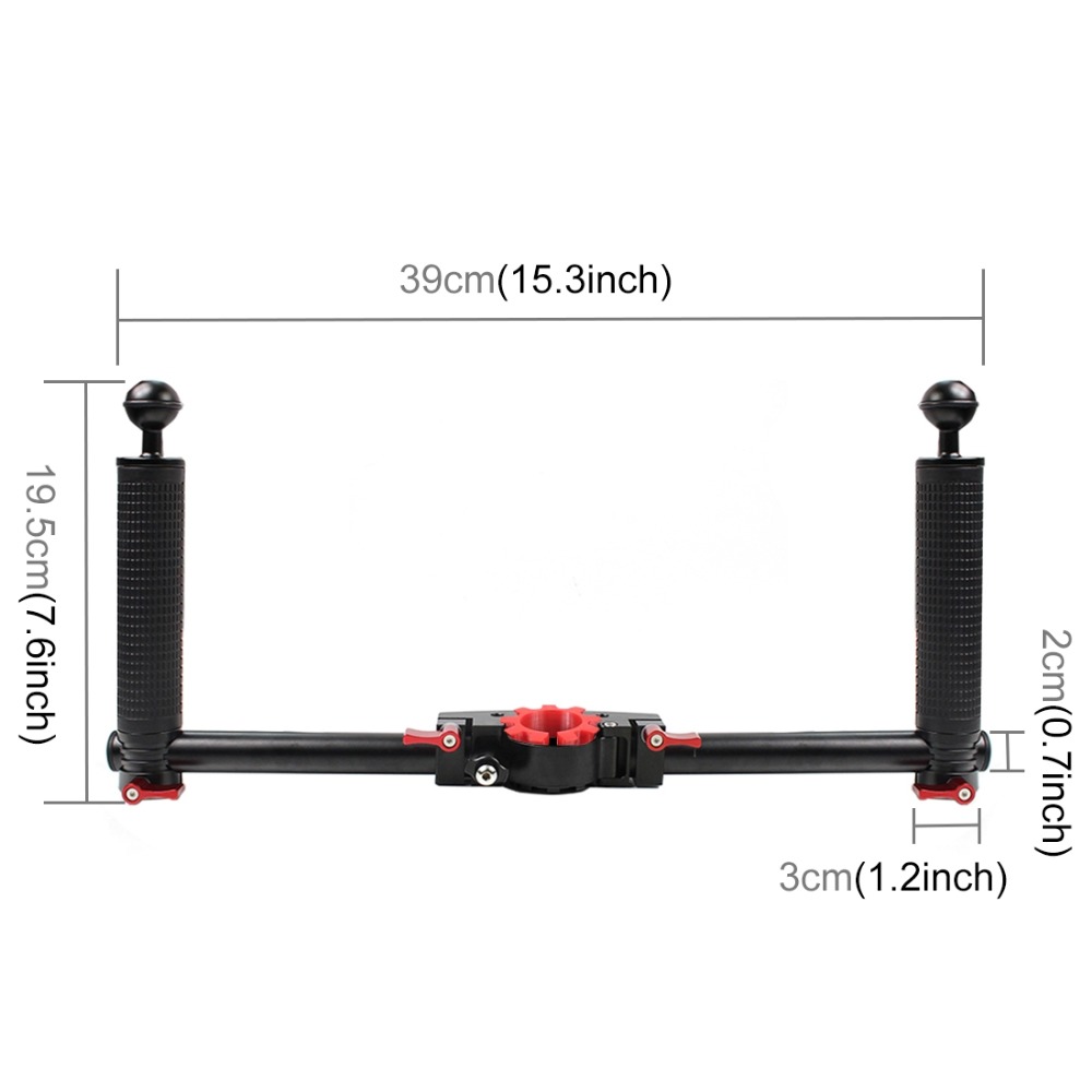 PULUZ-PU270-Dual-Handle-Handheld-Grip-Aluminum-Alloy-Camera-Stabilizer-for-DJI-RONIN-S-MOZA-ZhiYun-F-1577013