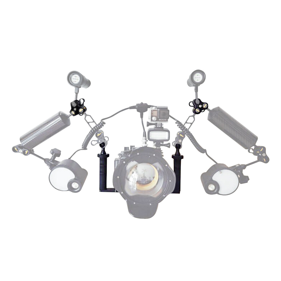 PULUZ-PU3040-Dual-Handle-Aluminium-Alloy-Tray-Stabilizer-with-Dual-Ball-Clamp-for-DSLR-Action-Camera-1578145