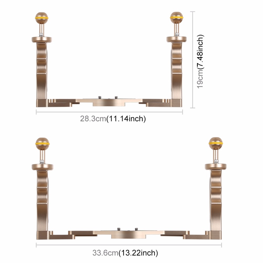 PULUZ-PU3523-Adjustable-Dual-Handles-Aluminium-Alloy-Tray-Stabilizer-for-DSLR-Camera-Action-Camera-D-1445057