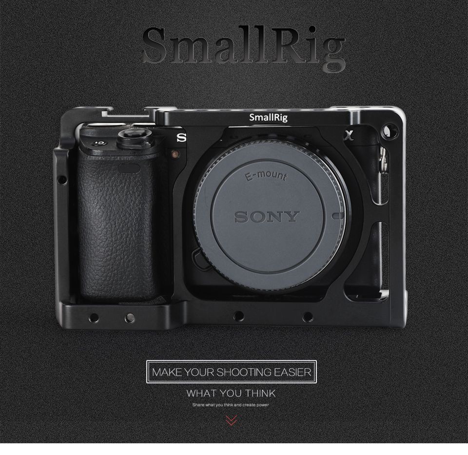 SmallRig-1661-DSLR-Camera-Cage-for-Sony-Alpha-A6300-for-Sony-Alpha-A6000-Nex-7-Camera-Camera-Stabili-1726882