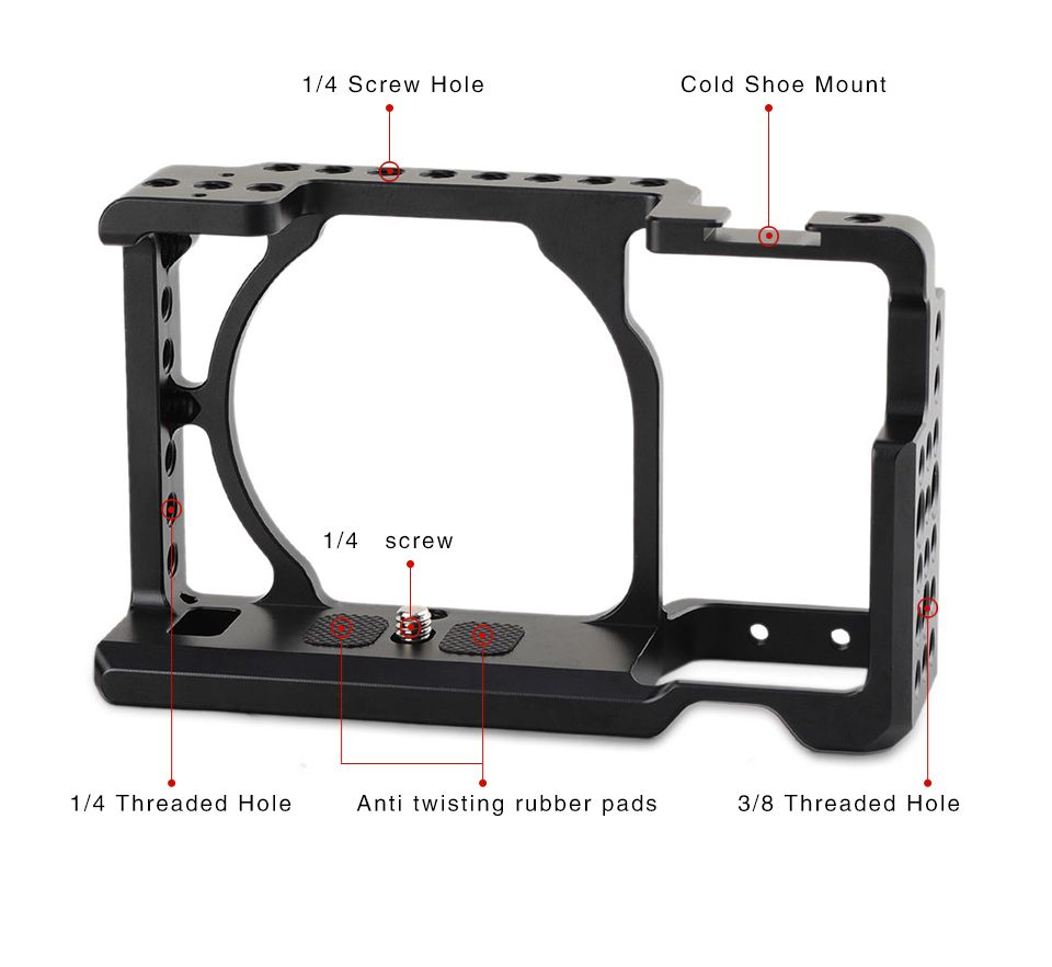 SmallRig-1661-DSLR-Camera-Cage-for-Sony-Alpha-A6300-for-Sony-Alpha-A6000-Nex-7-Camera-Camera-Stabili-1726882