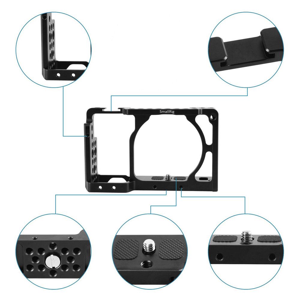 SmallRig-1661-DSLR-Camera-Cage-for-Sony-Alpha-A6300-for-Sony-Alpha-A6000-Nex-7-Camera-Camera-Stabili-1726882