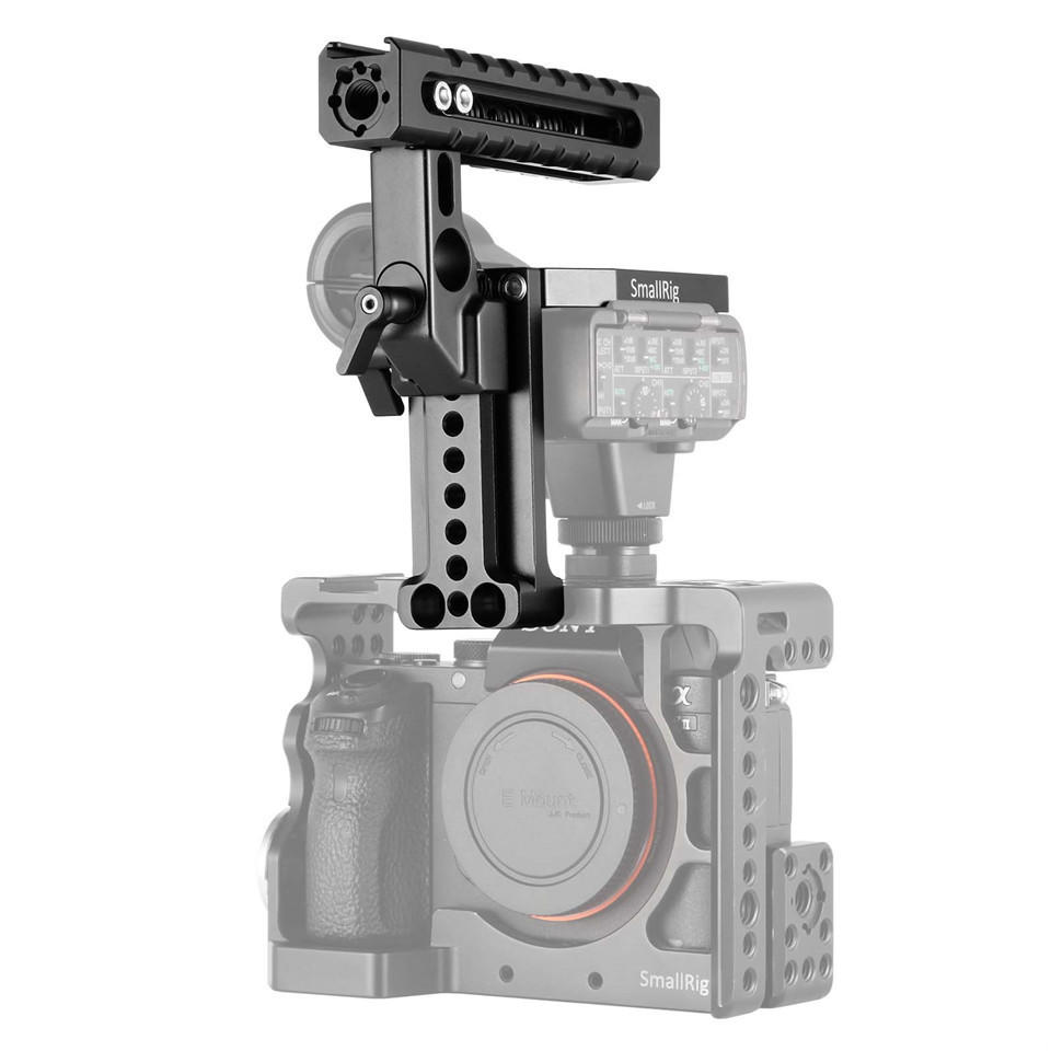 SmallRig-2080-DSLR-Camera-Top-Handle-Helmet-Grip-Kit-for-Sony-A7RIII-A7II-A7-A9-Camera-Cage-Quick-Re-1744705