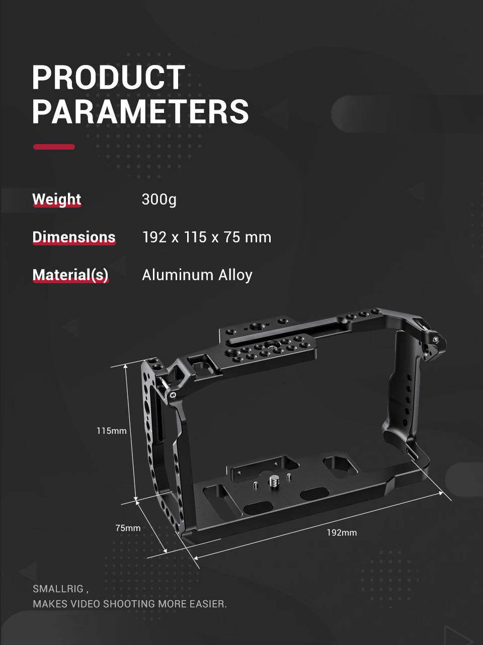 SmallRig-2203B-BMPCC-4K-6K-Camera-Full-Cage-for-BMPCC-Pocket-Cinema-Camera-4K-6K-Vlog-Video-Recordin-1726626