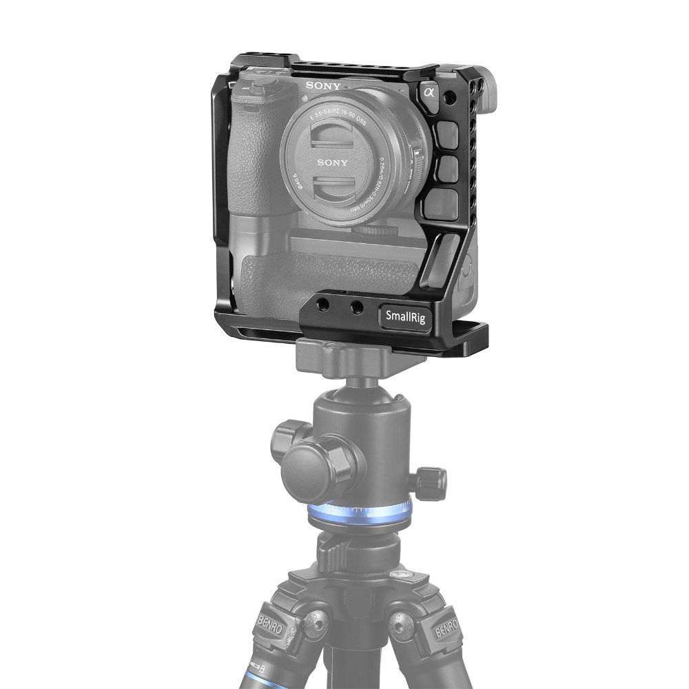 SmallRig-2268-Camera-Cage-DSLR-Camera-Stabilizer-for-Sony-A6000-A6300-A6400-A6500-for-Meike-MK-A6300-1726804