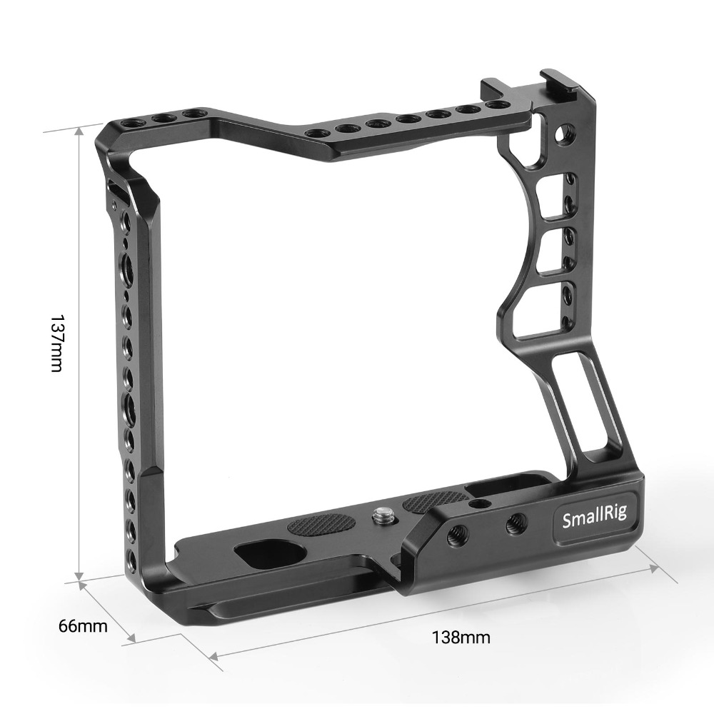 SmallRig-2268-Camera-Cage-DSLR-Camera-Stabilizer-for-Sony-A6000-A6300-A6400-A6500-for-Meike-MK-A6300-1726804