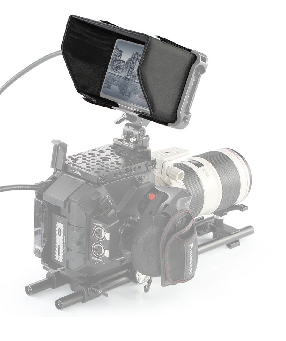 SmallRig-2269-DSLR-Camera-Director-Monitor-Sun-Hood-for-Atomos-Ninja-V-Nylon-Easy-to-Take-on-and-Rem-1739791