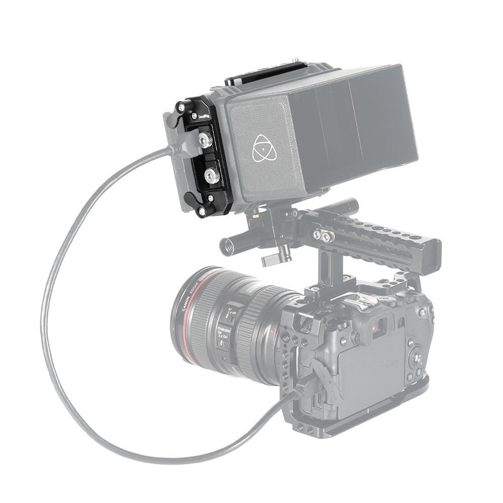 SmallRig-2338-Mounting-Plates-and-HDMI-Cable-Clamp-for-Atomos-Ninja-V-Top-Plate-Baseplate-HDMI-Cable-1741257