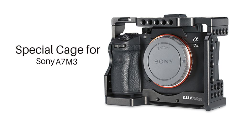 UURig-C-A73-Metal-Camera-Cage-with-Camera-Microphone-Light-Mount-Quick-Release-Plate-Arri-Hole-Exten-1657730