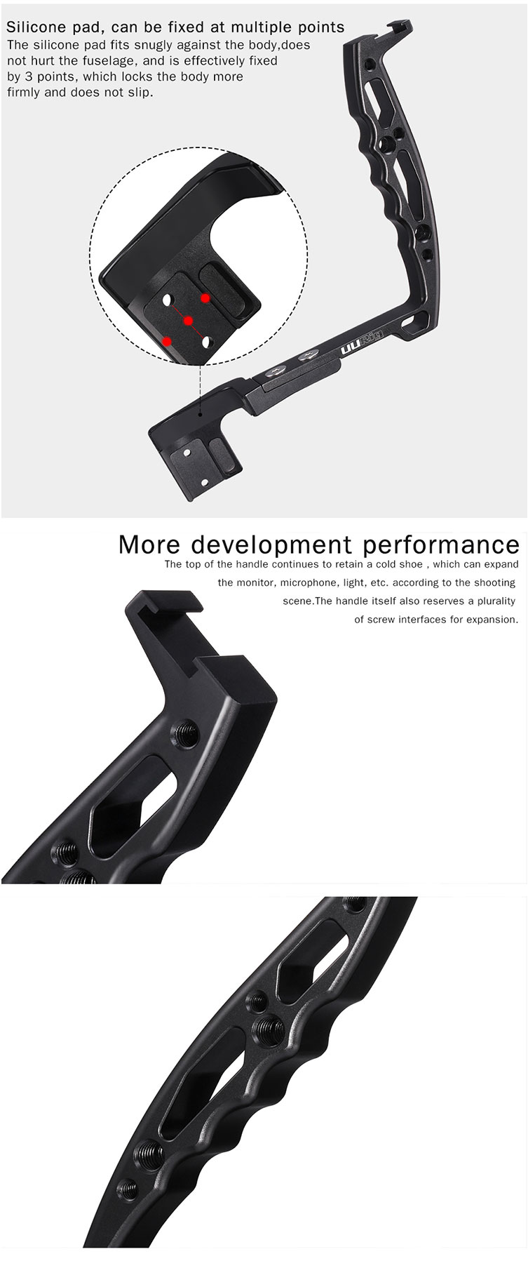 UURig-DH12-Gimbal-Handle-Handy-Sling-Grip-Handheld-Stabilizer-with-Cold-Shoe-Mount-for-DJI-Ronin-SC--1574566