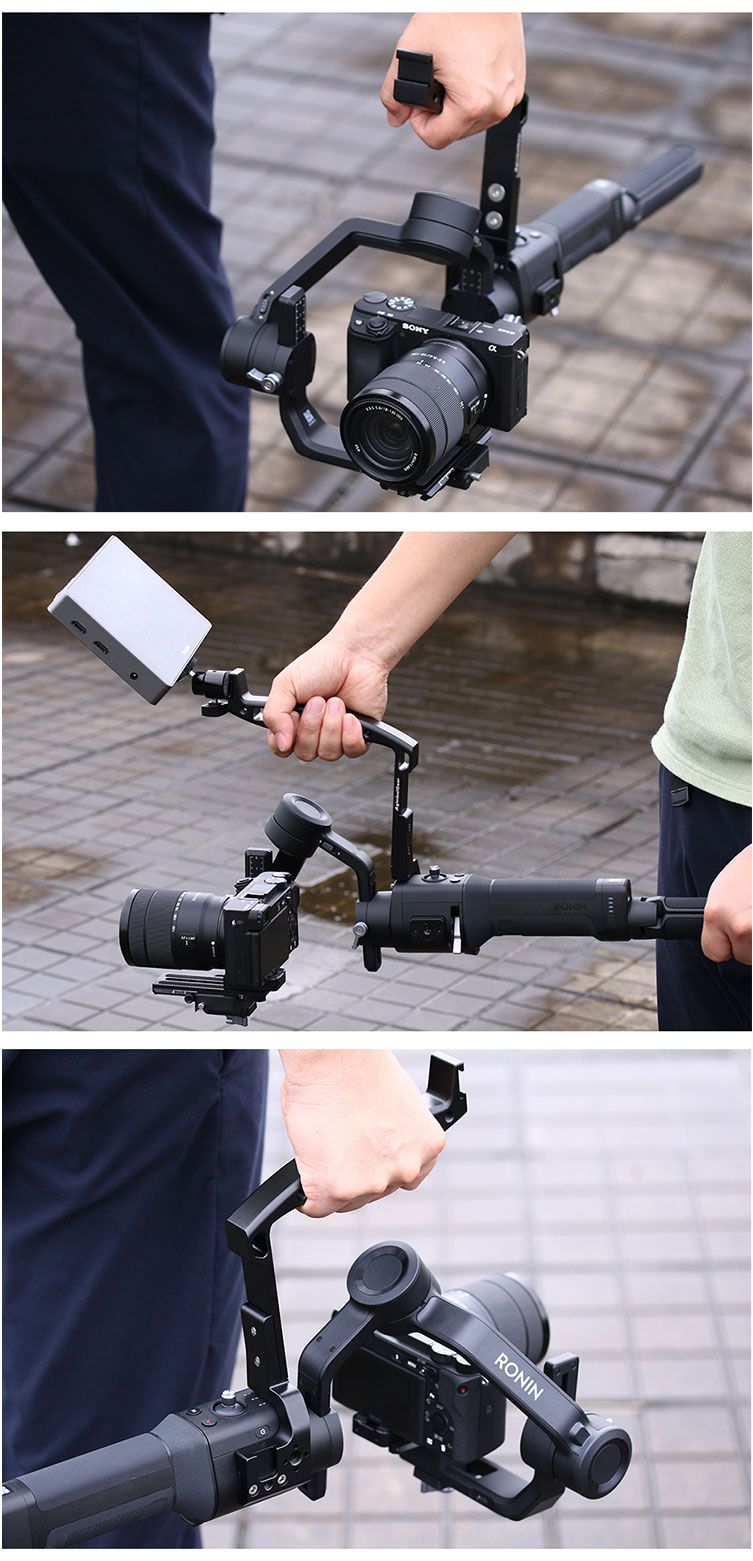 UURig-DH12-Gimbal-Handle-Handy-Sling-Grip-Handheld-Stabilizer-with-Cold-Shoe-Mount-for-DJI-Ronin-SC--1574566