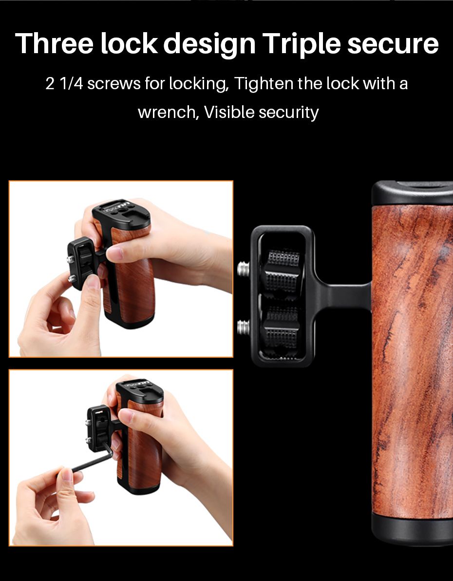 UURig-R027-Universal-Brazilian-Rosewood-Camera-Cage-Handle-Triple-Slide-Screw-Handle-Microphone-LED--1667157