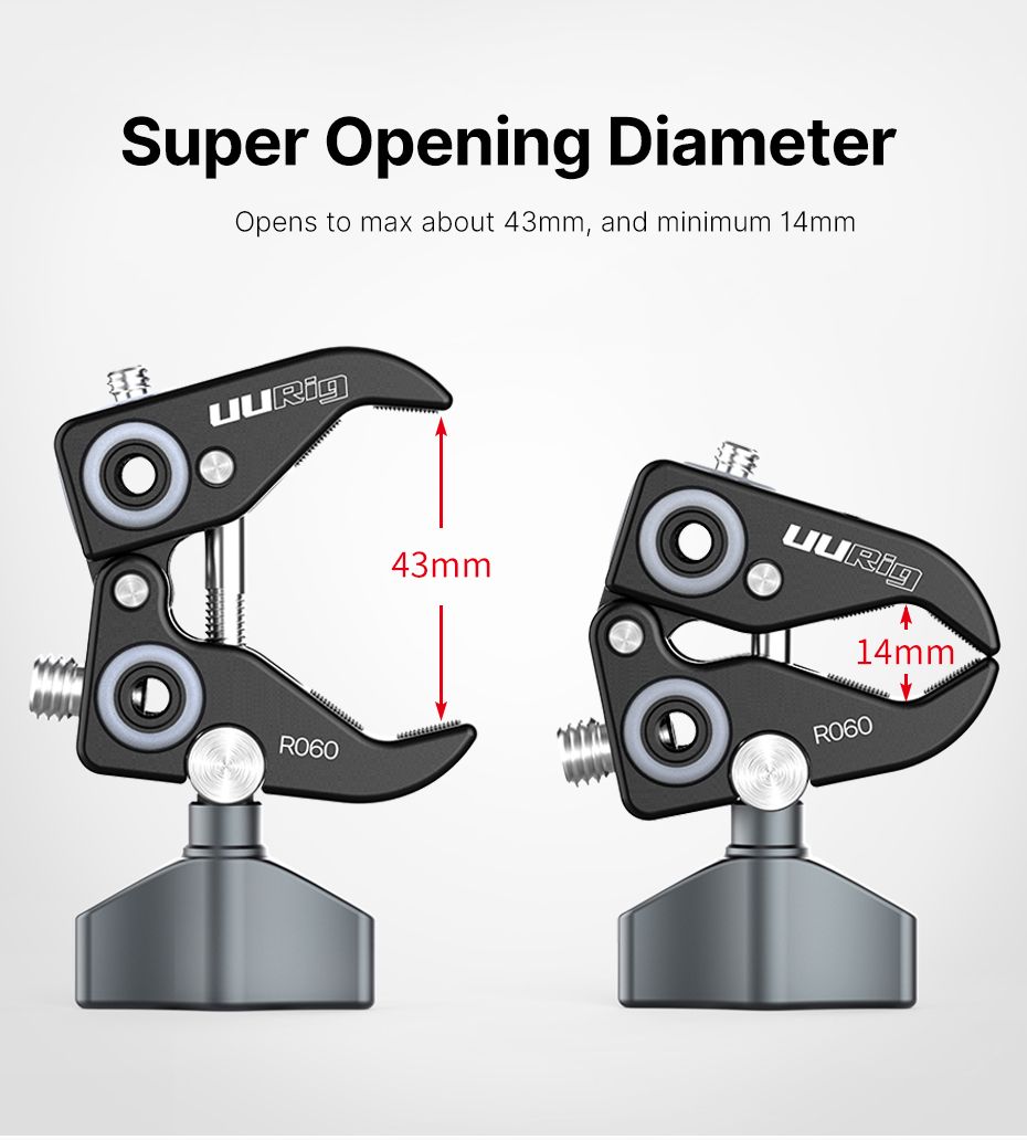 UURig-R060-Clamp-Pliers-Clip-With-14-Screw-Hole-for-DSLR-Camera-Vlog-Photography-Adapter-Camera-Hold-1749551