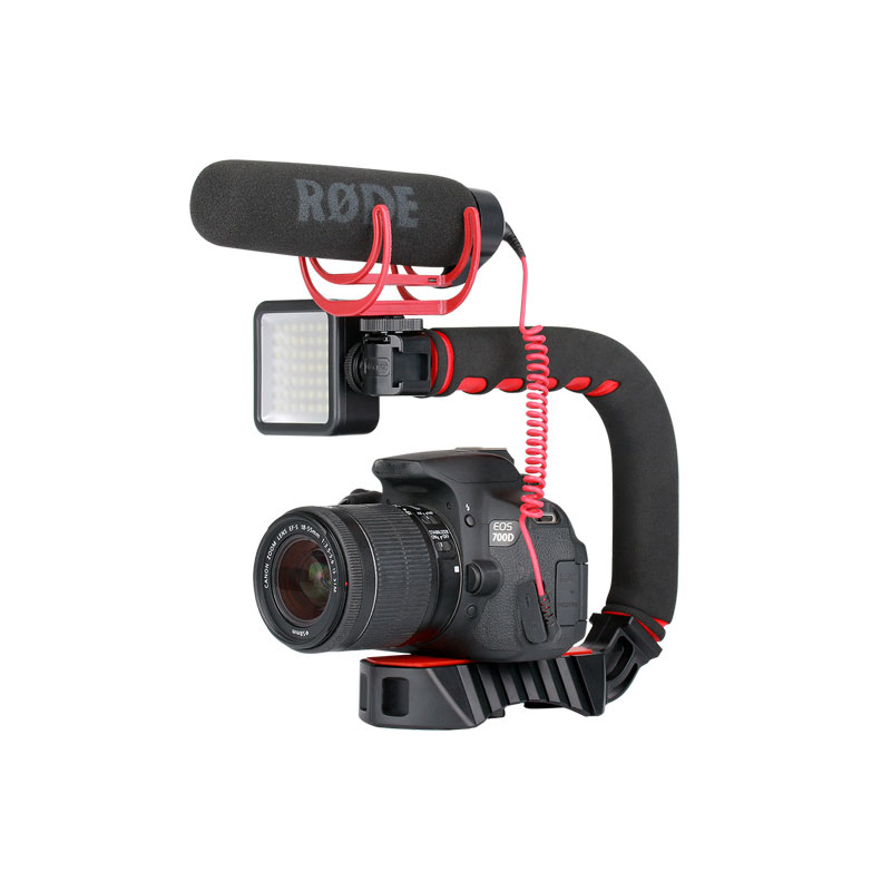 Ulanzi-U-Grip-Pro-Triple-Shoe-Mount-Video-Camera-Stabilizer-Handle-Video-Grip-1418362