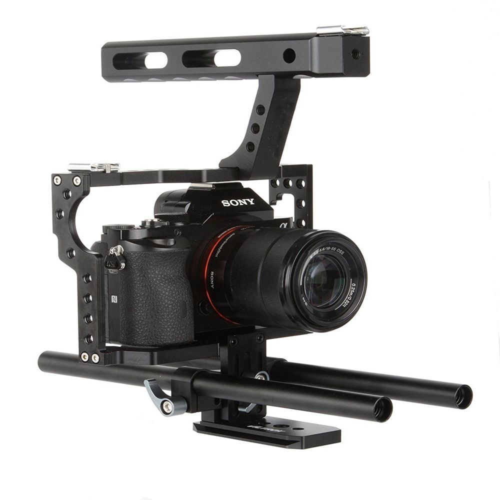 VELEDGE-VD-07-Portable-Aluminum-Camera-Cage-Rig-Stabilizer-Top-Handle-Grip-for-DSLR-Camera-DV-Mount-1286860