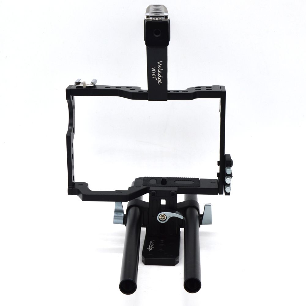 VELEDGE-VD-07-Portable-Aluminum-Camera-Cage-Rig-Stabilizer-Top-Handle-Grip-for-DSLR-Camera-DV-Mount-1286860