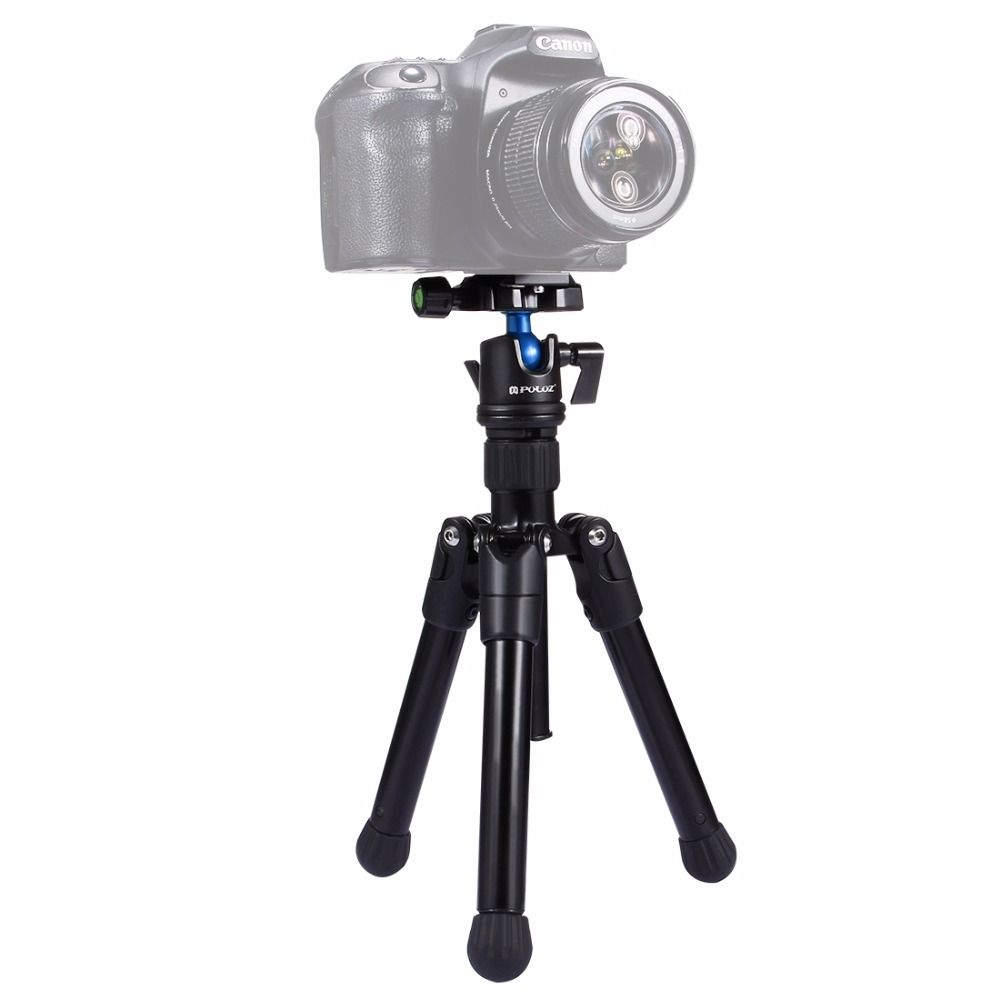 PULUZ-PU3001-Mini-Pocket-Tripod-Monopod-Holder-360-Degree-Ball-Head-for-DSLR-Camera-Camcorder-1177310