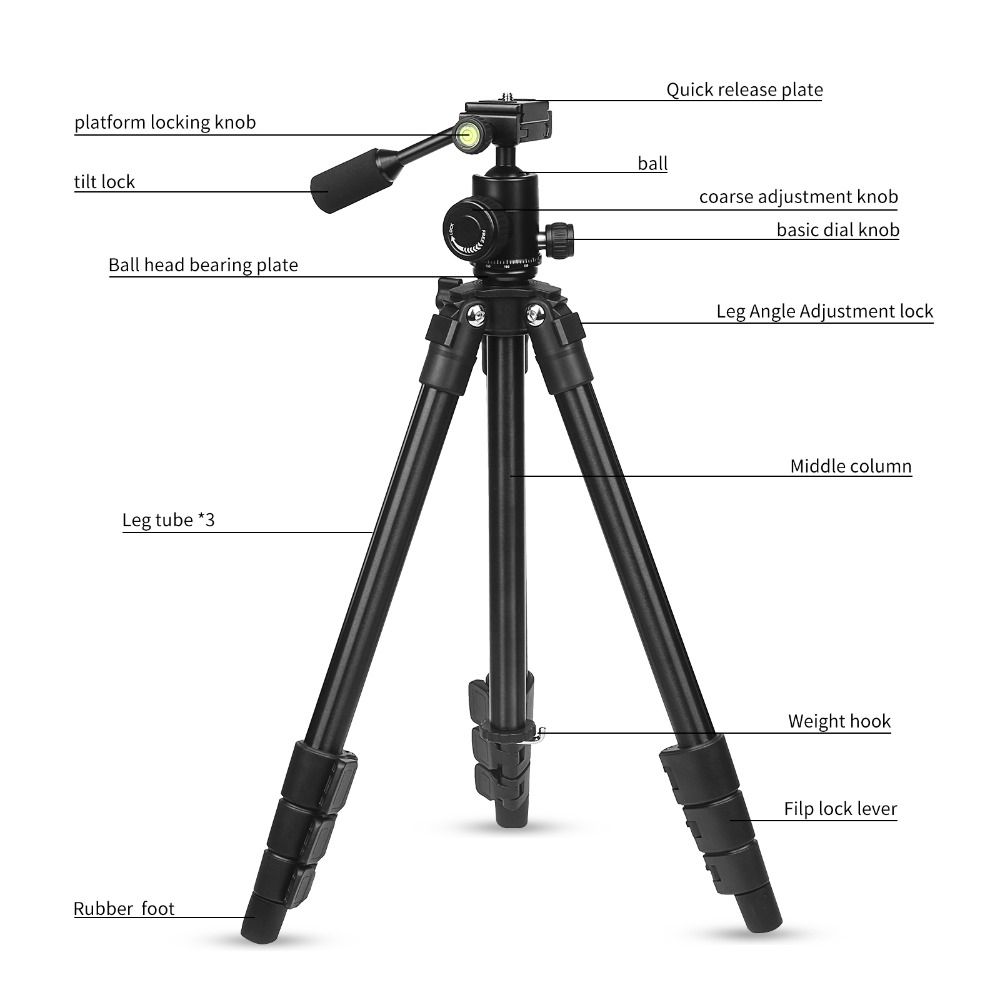 SHOOT-XTGP440-Flexible-4-sections-093kg-Portable-Aluminum-Tripod-for-DSLR-Camera-Digital-Camcorder-1280851