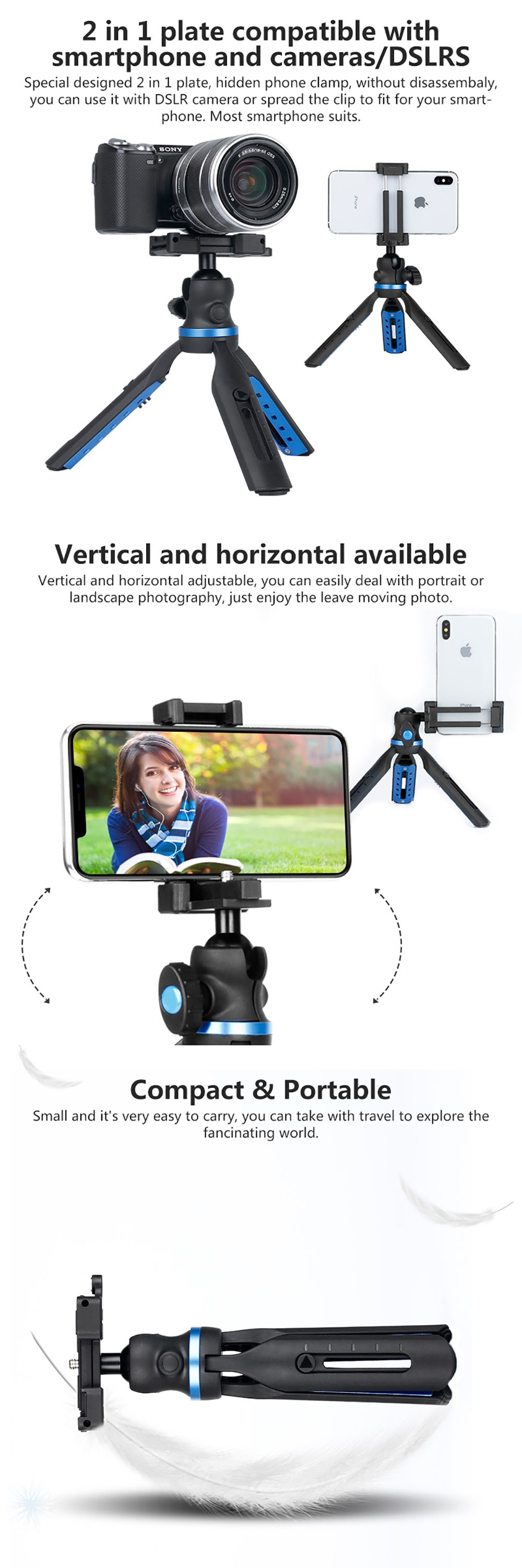 Ulanzi-TT20-Extendable-Mini-Tripod-2-In-1-Phone-Holder-Mount-Tripod-for-DSLR-Camera-Smarphone-1532374