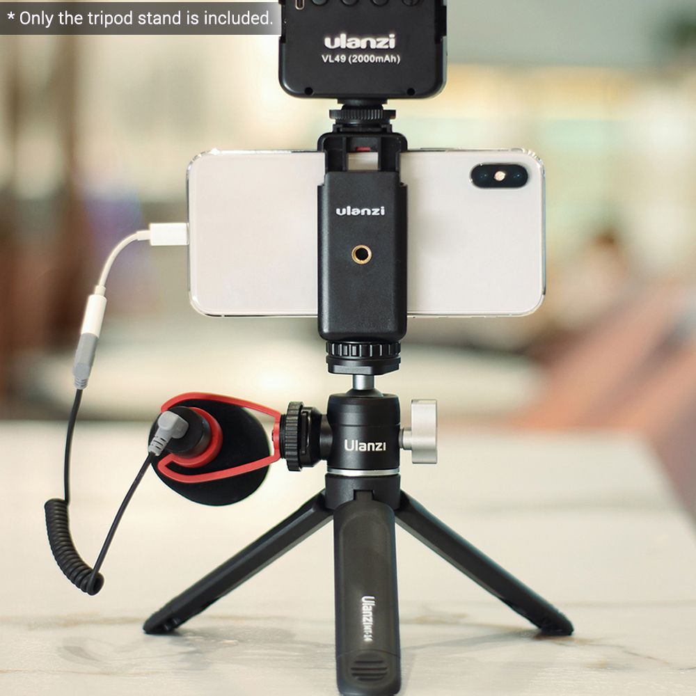 Ulanzi-U-Vlog-Lite-Mini-Tripod-Extendable-Dual-Cold-Shoe-Ball-Head-Tripod-for-Phone-Mirrorless-Camer-1764394