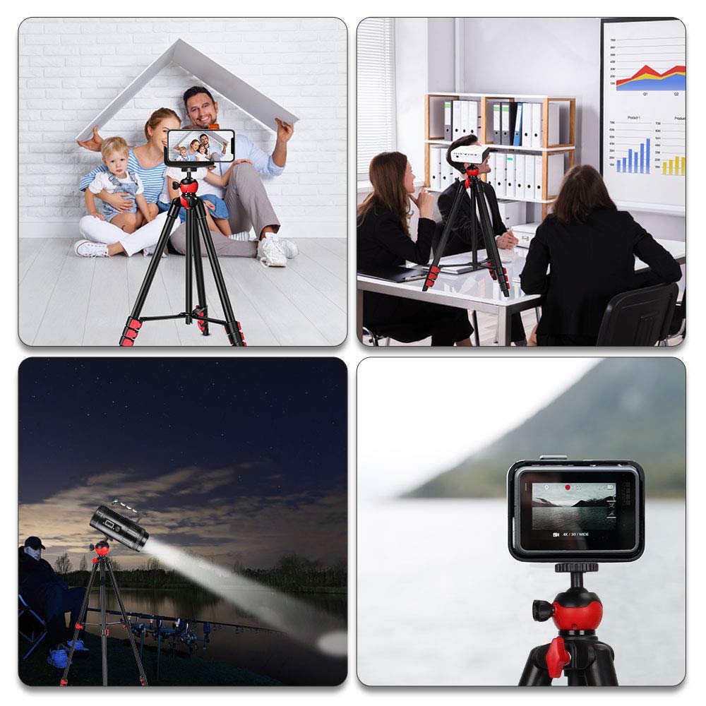 ZOMEI-T60-Mobile-Phone-Holder-With-Bluetooth-Remote-Control-Camera-Tripod-For-IPhoneGalaxyHuaweiXiao-1764605