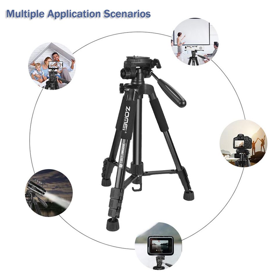 ZOMEI-Tripod-Q222-Monopod-Camera-Stand-Multi-function-Flexible-Professional-Tripod-for-Travel-Smartp-1764618