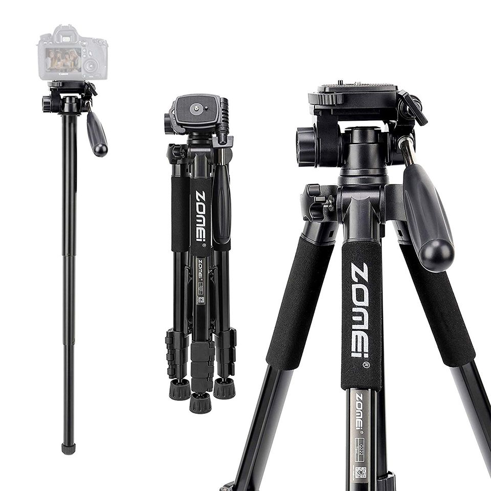 ZOMEI-Tripod-Q222-Monopod-Camera-Stand-Multi-function-Flexible-Professional-Tripod-for-Travel-Smartp-1764618