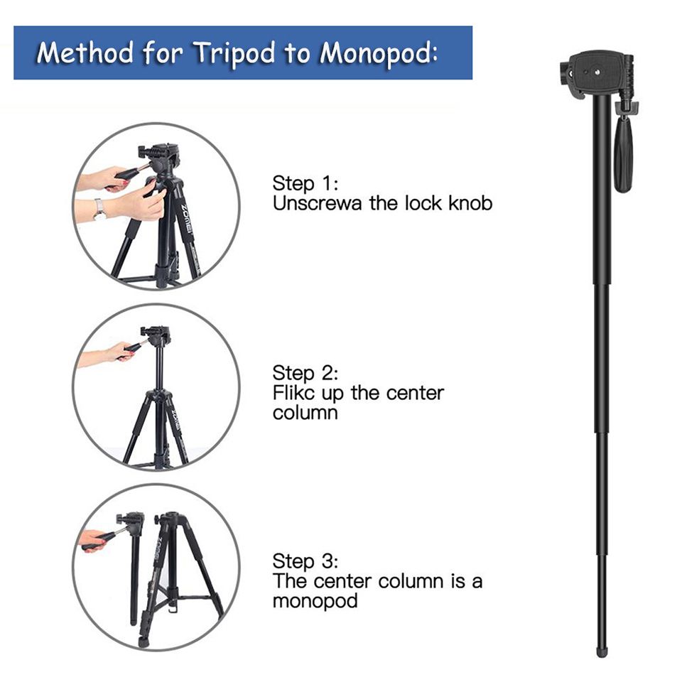 ZOMEI-Tripod-Q222-Monopod-Camera-Stand-Multi-function-Flexible-Professional-Tripod-for-Travel-Smartp-1764618