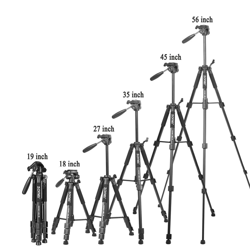 Zomei-Z666-Professional-Portable-Travel-Aluminium-Camera-Tripod-Stand-with-Pan-Head-for-Canon-Dslr-C-1411507