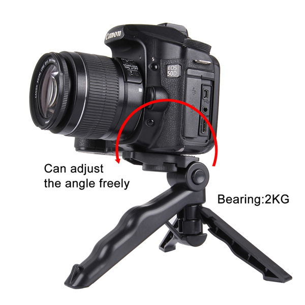 PULUZ-Grip-Folding-Tripod-Mount-with-Adapter-Screws-for-Gopro-SJCAM-Yi-Action-Camera-1153134