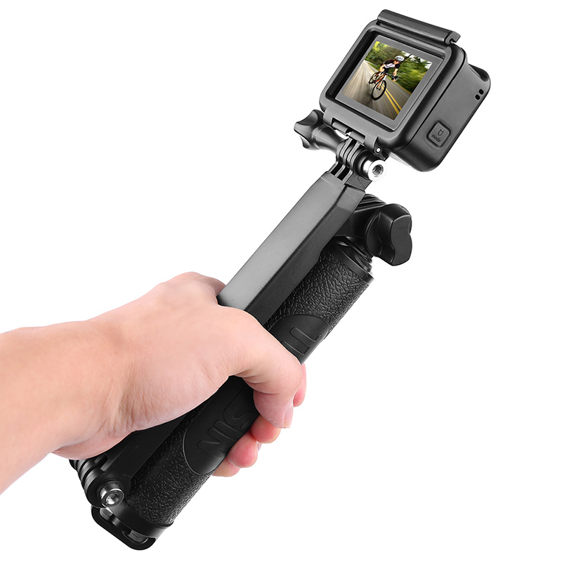 TELESIN-Adjustable-Extendable-Tripod-Monopod-Stablizer-for-Gopro-Yi-Sjcam-Camera-1177337