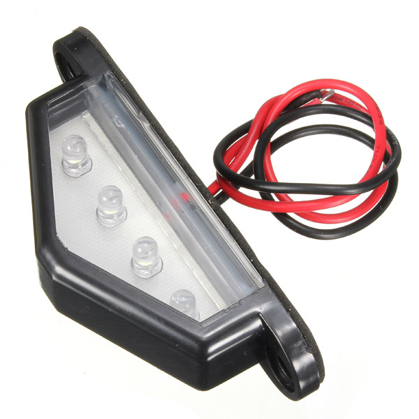 10-30V-4-LED-Rear-License-Plate-Light-Lamp-Truck-Trailer-Waterproof-959761