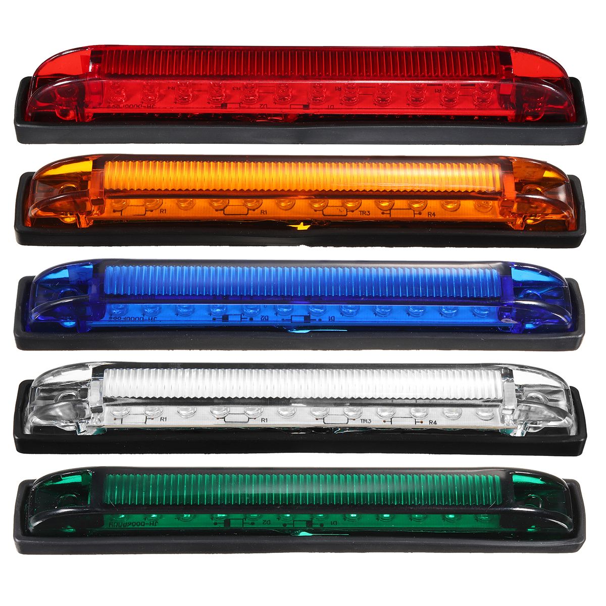 12LED-Side-Marker-Light-Tail-Signal-Lamp-WhiteGreenYellowRed-Blue-12V-24V-for-Trailer-Truck-Ute-Boat-1744640