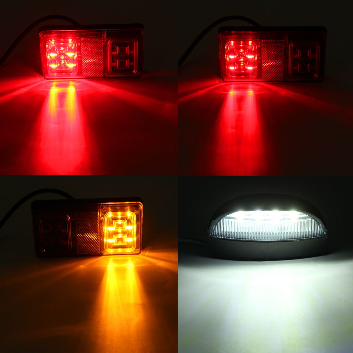 12V-16-LED-Car-Tail-Light-4-LED-License-Plate-Lamp-for-Truck-Trailer-Boat-1389529