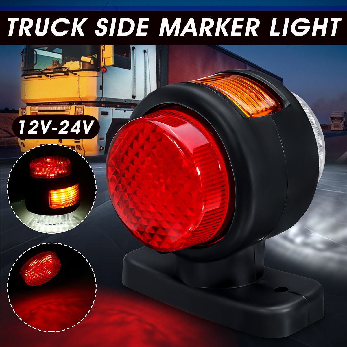 12V-24V-11-LED-Double-Side-Marker-Light-Indicator-Lamp-Rubber-Outline-For-Trailer-Truck-Caravan-Van-1709477