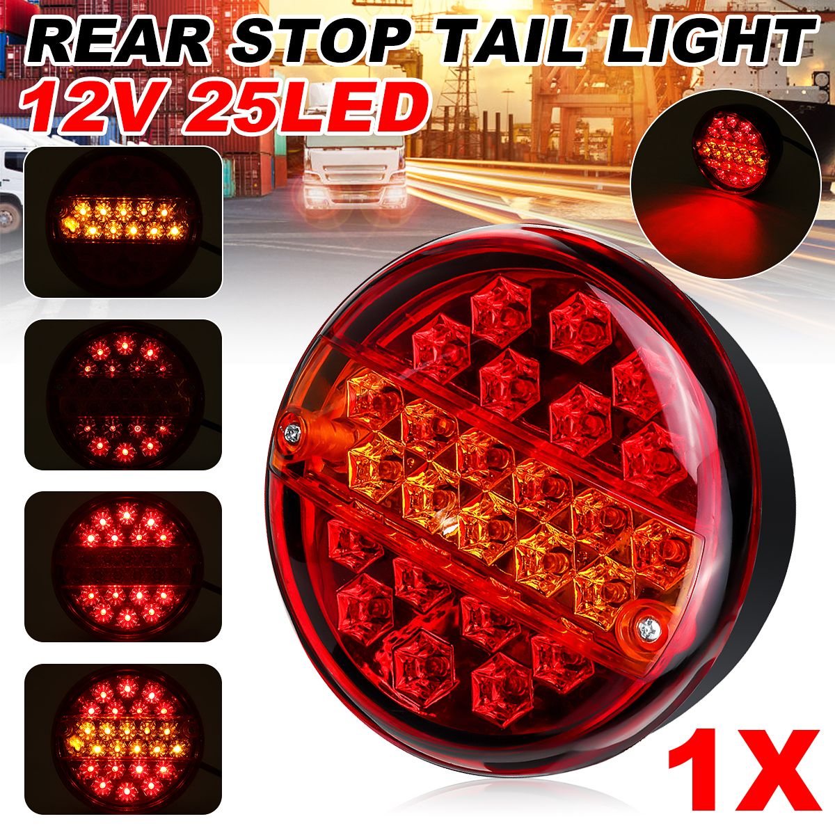 12V-25LED-Hamburger-Rear-Tail-Lamp-Round-Stop-Indicator-Light-for-Trailer-Truck-Caravan-Van-Bus-1659836